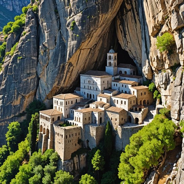 Comment organiser une croisière pour découvrir les monastères suspendus en Grèce?