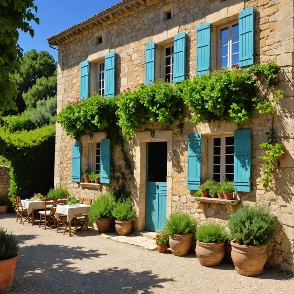 Où peut-on trouver une maison de vacances en Provence avec des ateliers de cuisine et des balades en calèche?