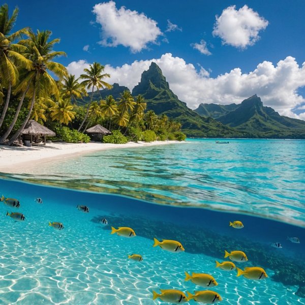 Où trouver les meilleures plages pour la plongée en apnée à Bora Bora, Polynésie française : conseils et périodes ?