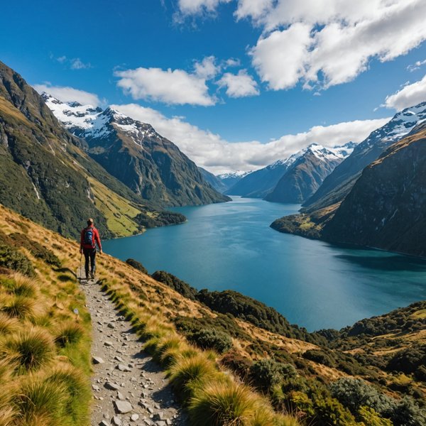 Où trouver les meilleurs sentiers de randonnée pour découvrir les fjords en Nouvelle-Zélande?